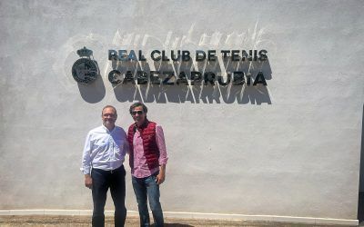 Visita de EBS al Real Club de Tenis Cabezarrubia