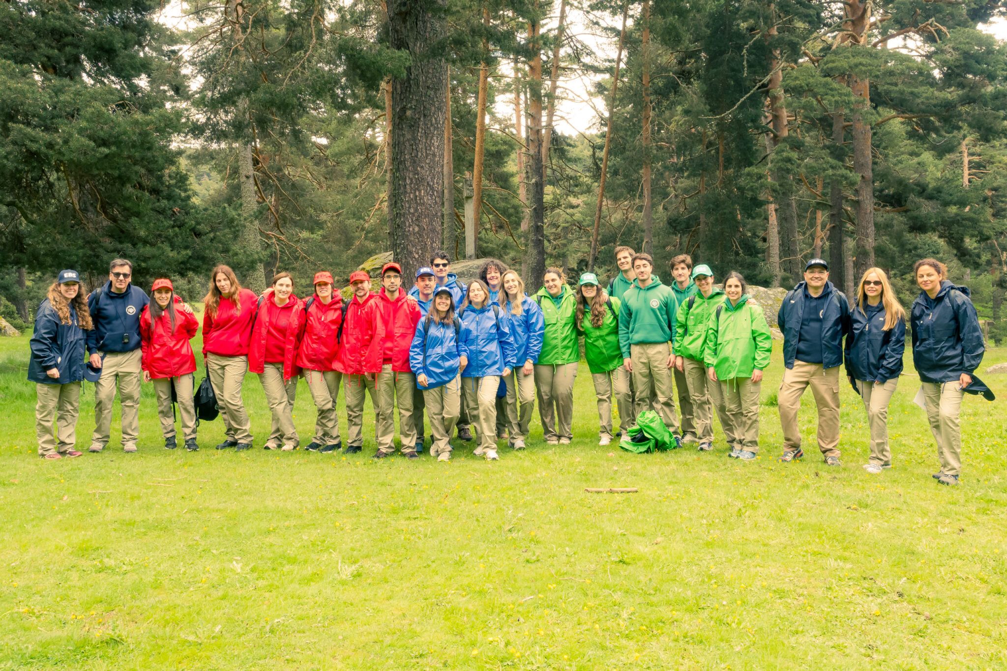 Equipos EBS en un programa experiencial en la naturaleza